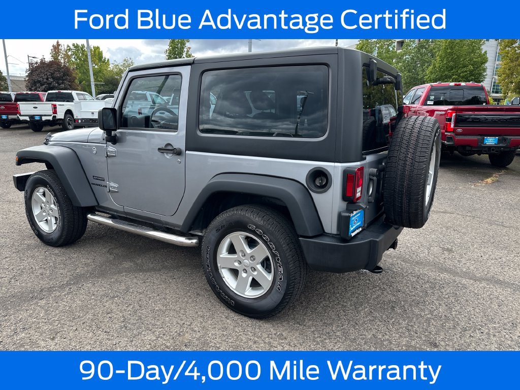 Used 2016 Jeep Wrangler Sport w/ Quick Order Package 24S AWD/4WD image 5