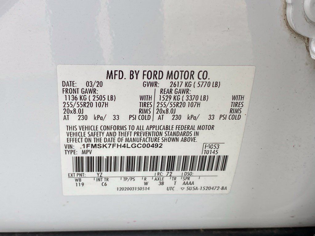 Used 2020 Ford Explorer Limited RWD image 17