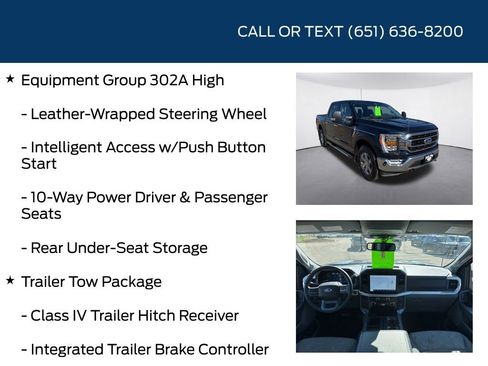 Used 2022 Ford F150 XLT w/ Equipment Group 302A High AWD/4WD image 15