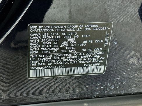 Used 2023 Volkswagen Atlas SE w/ Panoramic Sunroof Package FWD image 27