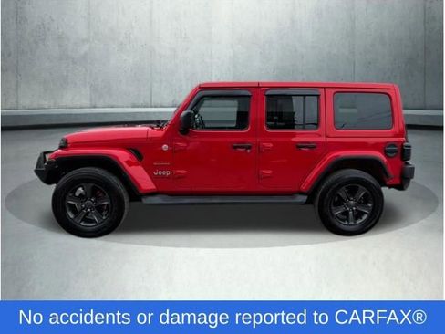 Used 2021 Jeep Wrangler Unlimited Sahara w/ Uconnect 4C Nav & Sound Group image 2