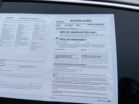 Used 2024 Honda Civic EX image 5