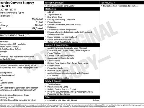 Used 2014 Chevrolet Corvette Stingray Convertible image 25