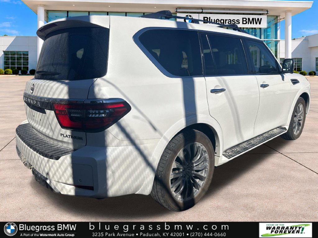Used 2023 Nissan Armada Platinum w/ Captain's Chairs Package AWD/4WD image 3