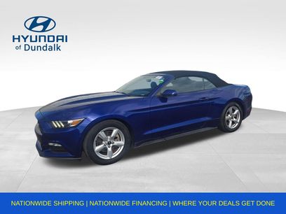 Used 2016 Ford Mustang Convertible