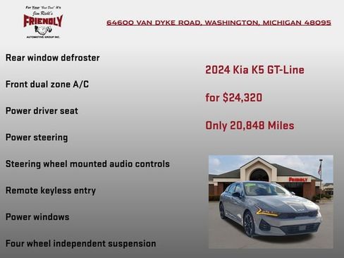 Used 2024 Kia K5 GT-Line image 15