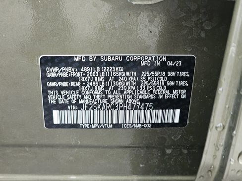 Certified 2023 Subaru Forester Touring AWD/4WD image 32