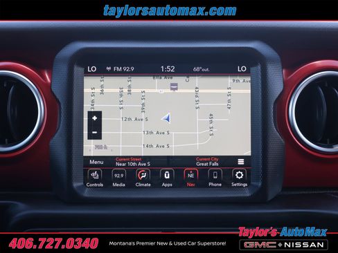 Used 2020 Jeep Gladiator Rubicon w/ Uconnect 4C Nav & Sound Group AWD/4WD image 14
