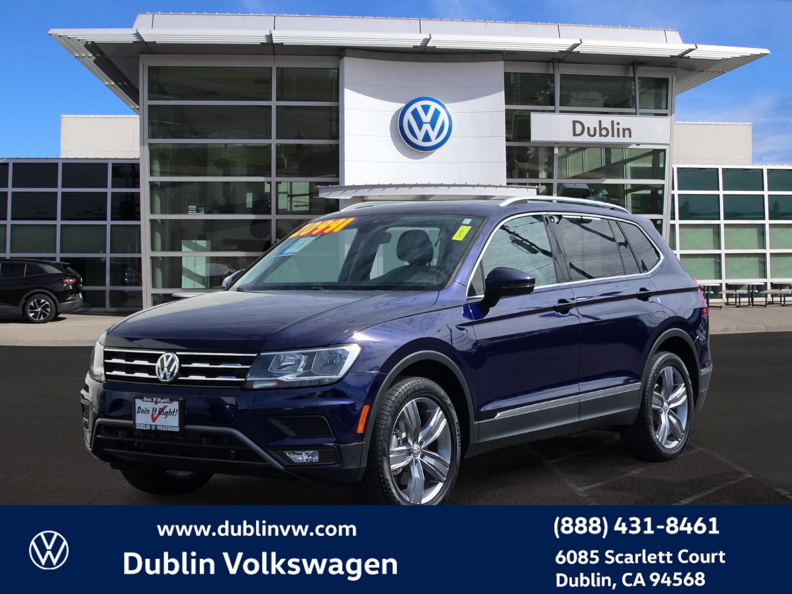 Used 2021 Volkswagen Tiguan SEL AWD/4WD image 8