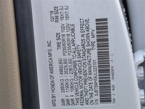 Certified 2018 Acura RDX AWD w/ Technology Package image 39