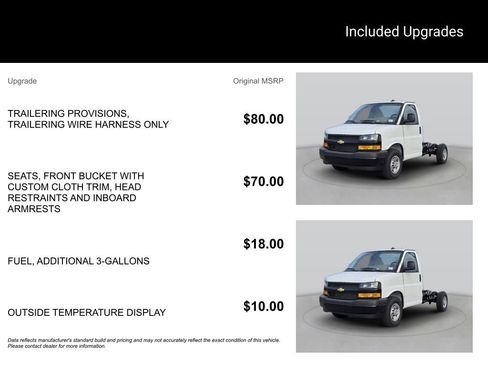 New 2024 Chevrolet Express 3500 w/ Power Convenience Package image 3