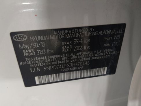 Used 2018 Hyundai Elantra SE w/ SE Connectivity Package 04 FWD image 33