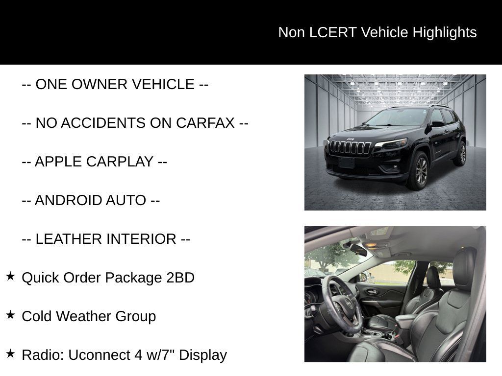 Used 2019 Jeep Cherokee Latitude Plus w/ Cold Weather Group AWD/4WD image 28