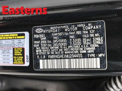 Used 2021 Hyundai Palisade SEL w/ Cargo Package AWD/4WD image 39