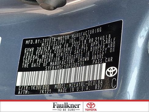 Certified 2024 Toyota Corolla LE FWD image 26