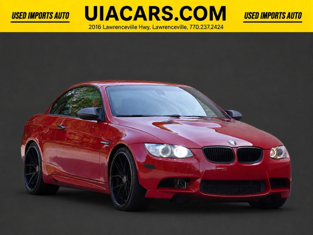 Used 2011 BMW M3 Convertible RWD image 3