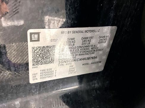 Used 2017 Chevrolet Tahoe LT w/ Texas Edition Package RWD image 34