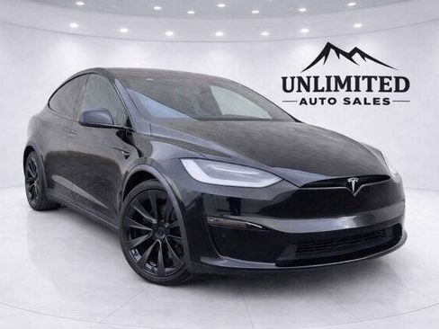 Used 2022 Tesla Model X Plaid AWD/4WD image 2