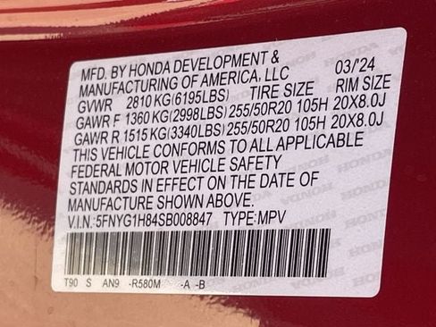 Used 2025 Honda Pilot Elite image 33