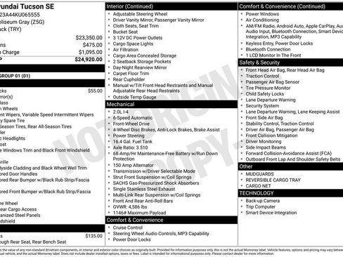 Used 2019 Hyundai Tucson SE FWD image 26