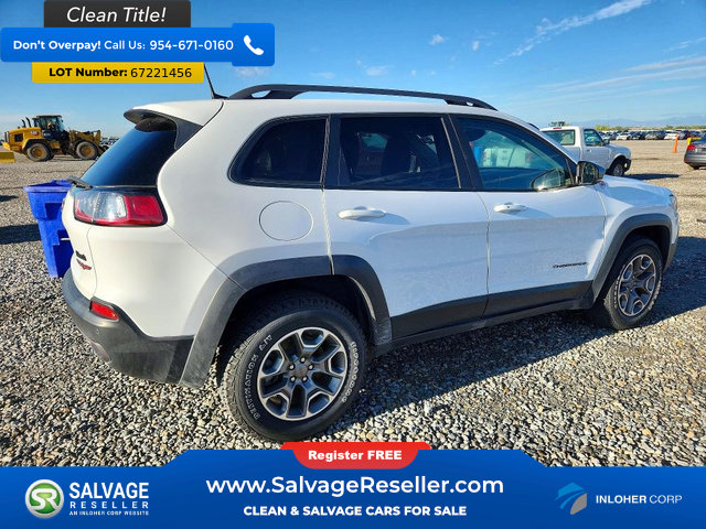 Used 2021 Jeep Cherokee Trailhawk AWD/4WD image 4