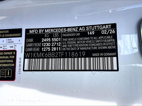 New 2026 Mercedes-Benz CLE 450 4MATIC Cabriolet image 13