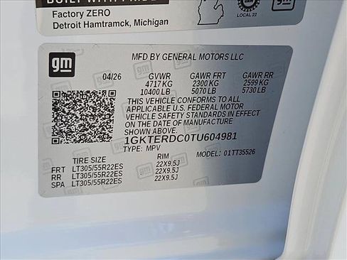 New 2026 GMC Hummer EV SUV AWD/4WD image 18