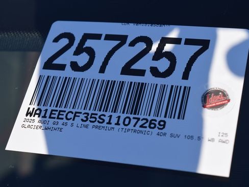 New 2025 Audi Q3 2.0T Premium Plus image 16