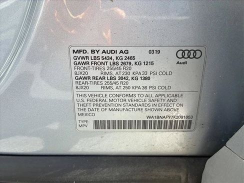 Used 2019 Audi Q5 2.0T Premium Plus w/ Premium Plus Package AWD/4WD image 15