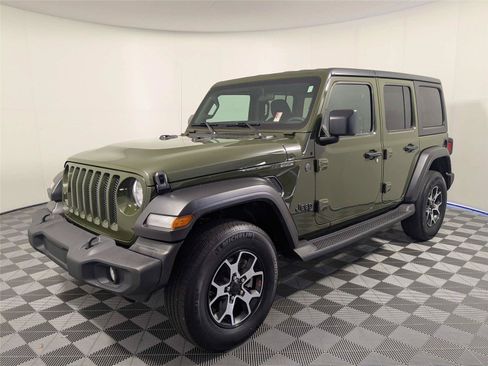Used 2023 Jeep Wrangler Unlimited Sport AWD/4WD image 2