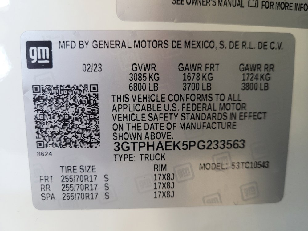 Used 2023 GMC Sierra 1500 Pro w/ Pro Value Package RWD image 33