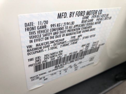 Used 2021 Ford EcoSport S image 34