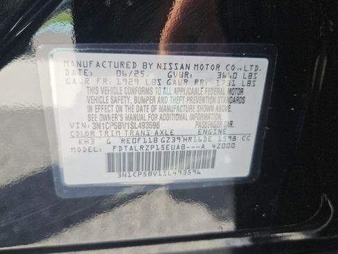 Used 2025 Nissan Kicks Play S FWD image 6