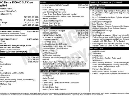 Used 2024 GMC Sierra 3500 SLT w/ SLT Convenience Package AWD/4WD image 36