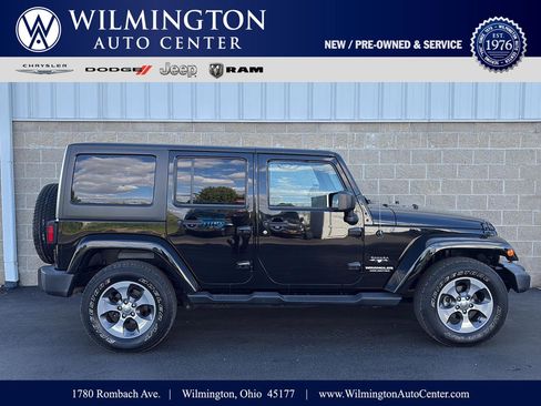 Used 2016 Jeep Wrangler Unlimited Sahara AWD/4WD image 1