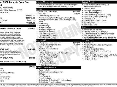 Used 2024 RAM 1500 Laramie AWD/4WD image 14