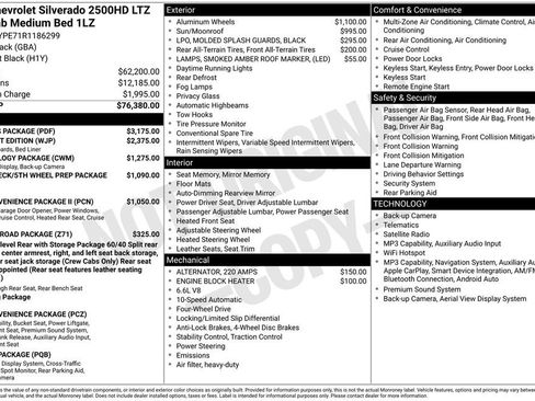 Used 2024 Chevrolet Silverado 2500 LTZ w/ LTZ Plus Package AWD/4WD image 40