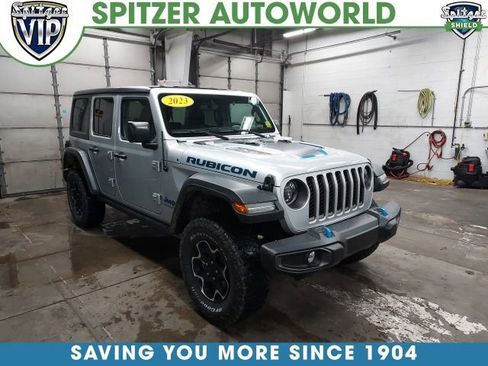 Used 2023 Jeep Wrangler Unlimited Rubicon 4xe w/ Cold Weather Group image 1