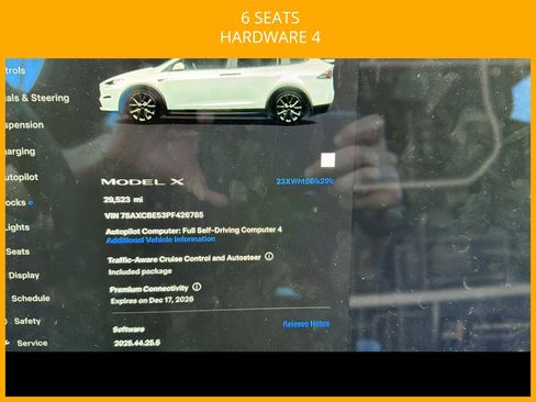 Used 2023 Tesla Model X AWD/4WD image 3
