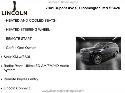 Used 2025 Lincoln Navigator Black Label AWD/4WD image 5