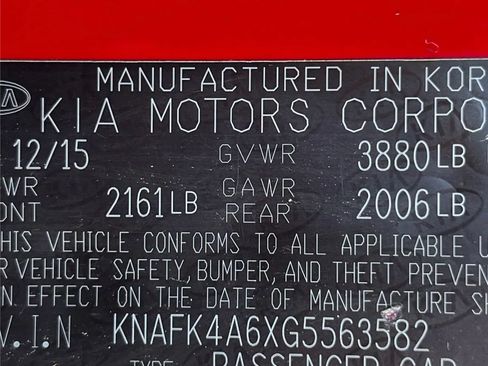 Used 2016 Kia Forte LX FWD image 9