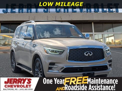 Used 2024 INFINITI QX80 Sensory w/ Cargo Package AWD/4WD image 1