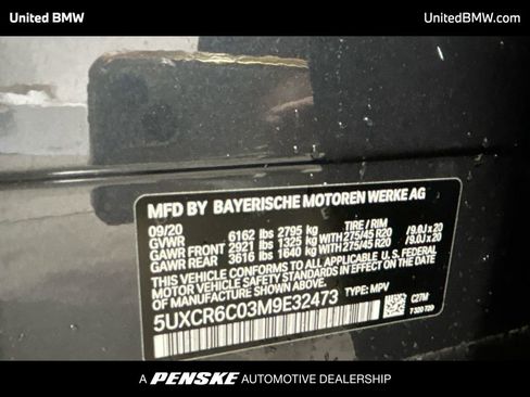 Used 2021 BMW X5 xDrive40i w/ Convenience Package image 23