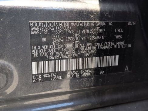 Used 2024 Toyota RAV4 XLE image 8