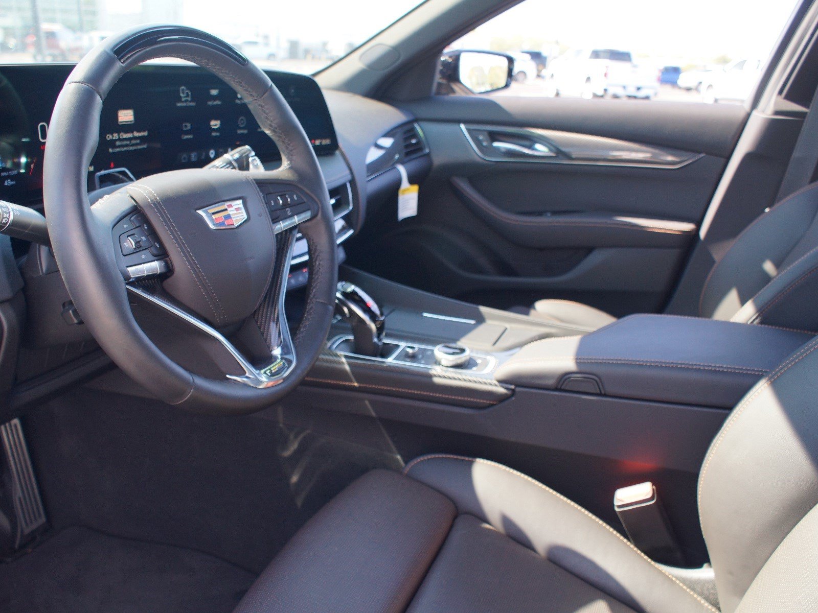 Used 2025 Cadillac CT5 V w/ LPO, ONYX Package RWD image 14