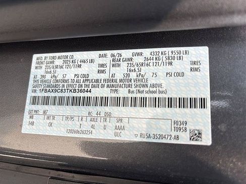 New 2026 Ford Transit 350 XLT AWD/4WD image 19
