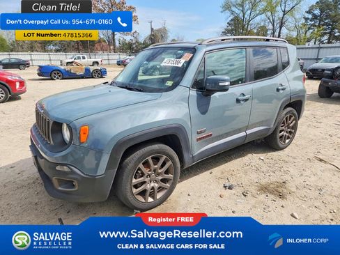 Used 2016 Jeep Renegade 75th Anniversary AWD/4WD image 1