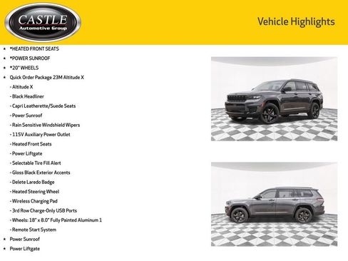 New 2025 Jeep Grand Cherokee L Altitude image 4