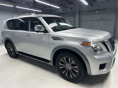 Used 2017 Nissan Armada Platinum w/ Captain Seat Package AWD/4WD image 13