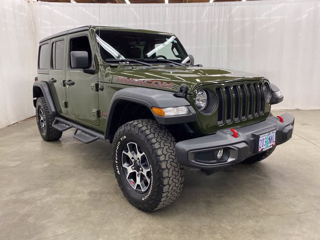 Used 2021 Jeep Wrangler Unlimited Rubicon AWD/4WD image 8